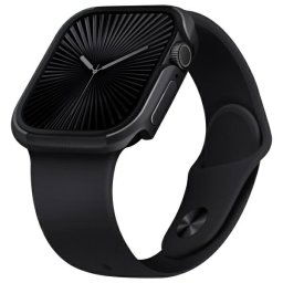 UNIQ Valencia tok Apple Watch Series 42mm éjfekete színben