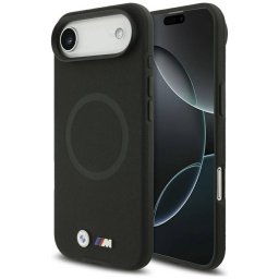 BMW M FW fém logó MagSafe tok iPhone Airhez Fekete