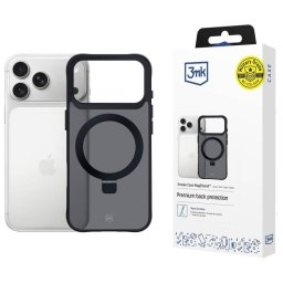 tok 3MK füstös tok Mag&Stand az Apple iPhone 17 Pro készülékhez
