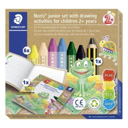 STAEDTLER Vegyes színező készlet, STAEDTLER "Noris(R) junior 61 C1"