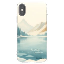 Átlátszó szilikon tok az alábbi mobiltelefonokra Apple iPhone X/XS - NOTHERN SILENCE