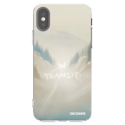 Átlátszó szilikon tok az alábbi mobiltelefonokra Apple iPhone X/XS - IN TRANSIT