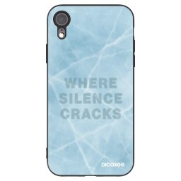 Fekete szilikon tok az alábbi mobiltelefonokra Apple iPhone XR - SILENCE