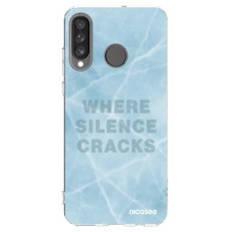 Átlátszó szilikon tok az alábbi mobiltelefonokra Huawei P30 Lite - SILENCE