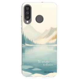 Átlátszó szilikon tok az alábbi mobiltelefonokra Huawei P30 Lite - NOTHERN SILENCE