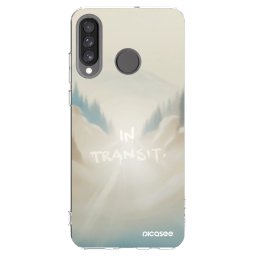 Átlátszó szilikon tok az alábbi mobiltelefonokra Huawei P30 Lite - IN TRANSIT