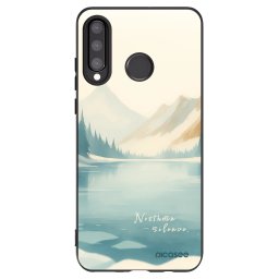 Fekete szilikon tok az alábbi mobiltelefonokra Huawei P30 Lite - NOTHERN SILENCE