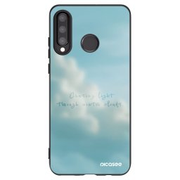 Fekete szilikon tok az alábbi mobiltelefonokra Huawei P30 Lite - CHASiNG LIGHT