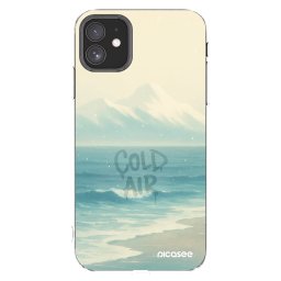 Átlátszó szilikon tok az alábbi mobiltelefonokra Apple iPhone 11 - COLD AIR