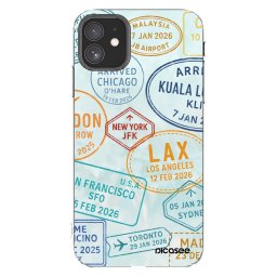Átlátszó szilikon tok az alábbi mobiltelefonokra Apple iPhone 11 - PASSPORT EDITION