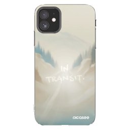 Átlátszó szilikon tok az alábbi mobiltelefonokra Apple iPhone 11 - IN TRANSIT