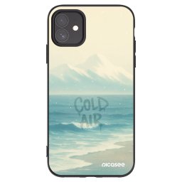 Fekete szilikon tok az alábbi mobiltelefonokra Apple iPhone 11 - COLD AIR