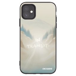 Fekete szilikon tok az alábbi mobiltelefonokra Apple iPhone 11 - IN TRANSIT