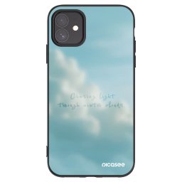 Fekete szilikon tok az alábbi mobiltelefonokra Apple iPhone 11 - CHASiNG LIGHT