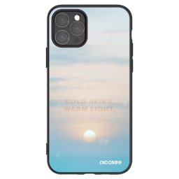 Fekete szilikon tok az alábbi mobiltelefonokra Apple iPhone 11 Pro - COLD SKIES