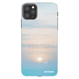 Átlátszó szilikon tok az alábbi mobiltelefonokra Apple iPhone 11 Pro Max - COLD SKIES