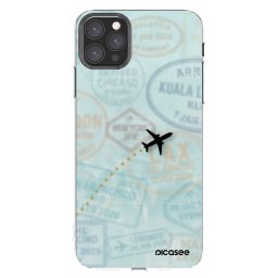 Átlátszó szilikon tok az alábbi mobiltelefonokra Apple iPhone 11 Pro Max - FLIGHT PATH