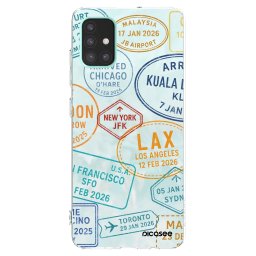 Átlátszó szilikon tok az alábbi mobiltelefonokra Samsung Galaxy A51 A515F - PASSPORT EDITION