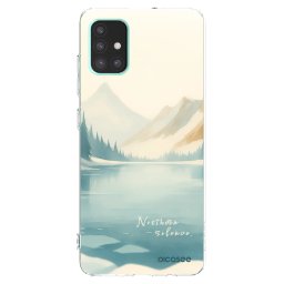 Átlátszó szilikon tok az alábbi mobiltelefonokra Samsung Galaxy A51 A515F - NOTHERN SILENCE