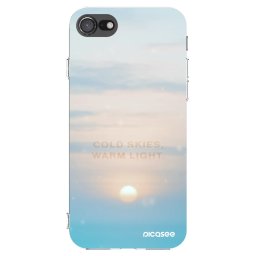 Átlátszó szilikon tok az alábbi mobiltelefonokra Apple iPhone SE 2020 - COLD SKIES