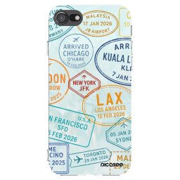 Átlátszó szilikon tok az alábbi mobiltelefonokra Apple iPhone SE 2020 - PASSPORT EDITION