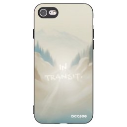 Fekete szilikon tok az alábbi mobiltelefonokra Apple iPhone SE 2020 - IN TRANSIT