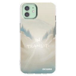 Átlátszó szilikon tok az alábbi mobiltelefonokra Apple iPhone 12 - IN TRANSIT