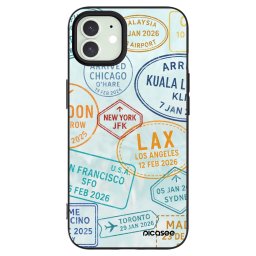 Fekete szilikon tok az alábbi mobiltelefonokra Apple iPhone 12 Pro - PASSPORT EDITION