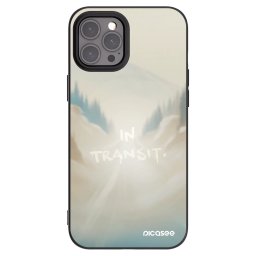 Fekete szilikon tok az alábbi mobiltelefonokra Apple iPhone 12 Pro Max - IN TRANSIT