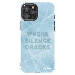 Átlátszó szilikon tok az alábbi mobiltelefonokra Apple iPhone 12 Pro Max - SILENCE