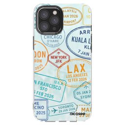 Átlátszó szilikon tok az alábbi mobiltelefonokra Apple iPhone 12 Pro Max - PASSPORT EDITION