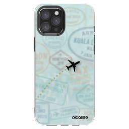Átlátszó szilikon tok az alábbi mobiltelefonokra Apple iPhone 12 Pro Max - FLIGHT PATH