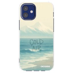 Átlátszó szilikon tok az alábbi mobiltelefonokra Apple iPhone 12 mini - COLD AIR