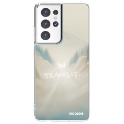 Átlátszó szilikon tok az alábbi mobiltelefonokra Samsung Galaxy S21 Ultra 5G G998B - IN TRANSIT
