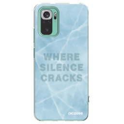 Átlátszó szilikon tok az alábbi mobiltelefonokra Xiaomi Redmi Note 10 Pro - SILENCE