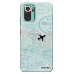 Átlátszó szilikon tok az alábbi mobiltelefonokra Xiaomi Redmi Note 10 Pro - FLIGHT PATH