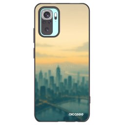 Fekete szilikon tok az alábbi mobiltelefonokra Xiaomi Redmi Note 10 Pro - Airplane mode