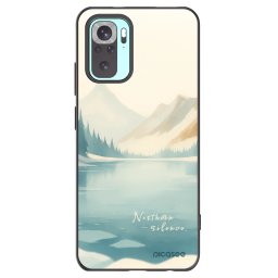 Fekete szilikon tok az alábbi mobiltelefonokra Xiaomi Redmi Note 10 Pro - NOTHERN SILENCE