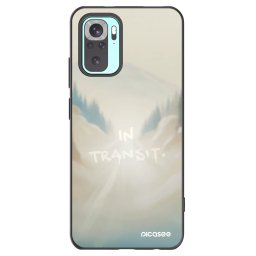 Fekete szilikon tok az alábbi mobiltelefonokra Xiaomi Redmi Note 10 Pro - IN TRANSIT