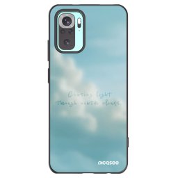 Fekete szilikon tok az alábbi mobiltelefonokra Xiaomi Redmi Note 10 Pro - CHASiNG LIGHT