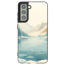 Fekete szilikon tok az alábbi mobiltelefonokra Samsung Galaxy S21 FE 5G - NOTHERN SILENCE