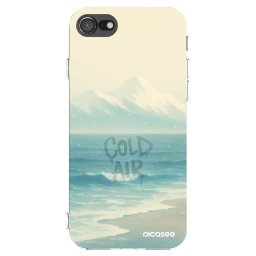 Átlátszó szilikon tok az alábbi mobiltelefonokra Apple iPhone SE 2022 - COLD AIR