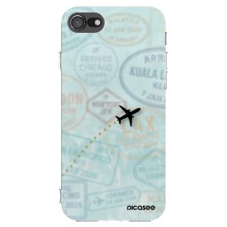 Átlátszó szilikon tok az alábbi mobiltelefonokra Apple iPhone SE 2022 - FLIGHT PATH