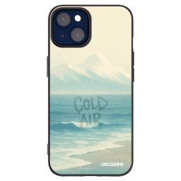Fekete szilikon tok az alábbi mobiltelefonokra Apple iPhone 14 - COLD AIR