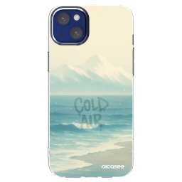 Átlátszó szilikon tok az alábbi mobiltelefonokra Apple iPhone 14 Plus - COLD AIR