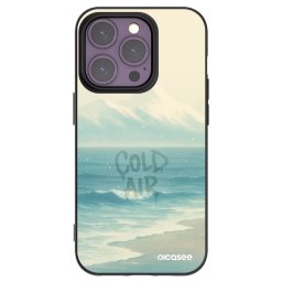 Fekete szilikon tok az alábbi mobiltelefonokra Apple iPhone 14 Pro - COLD AIR