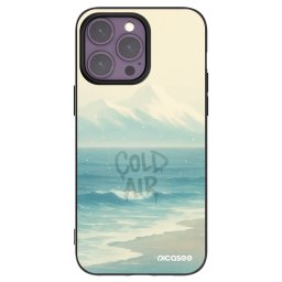 Fekete szilikon tok az alábbi mobiltelefonokra Apple iPhone 14 Pro Max - COLD AIR