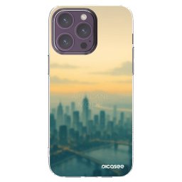 Átlátszó szilikon tok az alábbi mobiltelefonokra Apple iPhone 14 Pro Max - Airplane mode