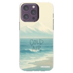Átlátszó szilikon tok az alábbi mobiltelefonokra Apple iPhone 14 Pro Max - COLD AIR