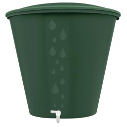 Esővízgyűjtő hordó | Zöld | 210L